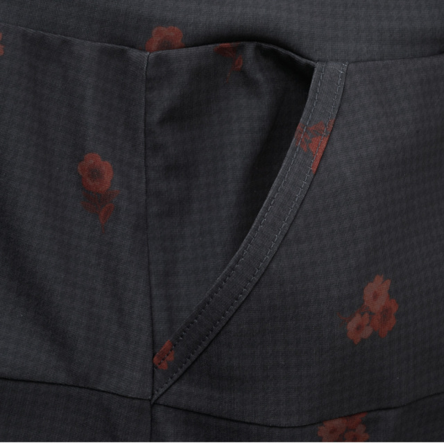 ADMIRAL フラワーチェックヘムラインスコート　ATLA659-18 レディス　2026FW