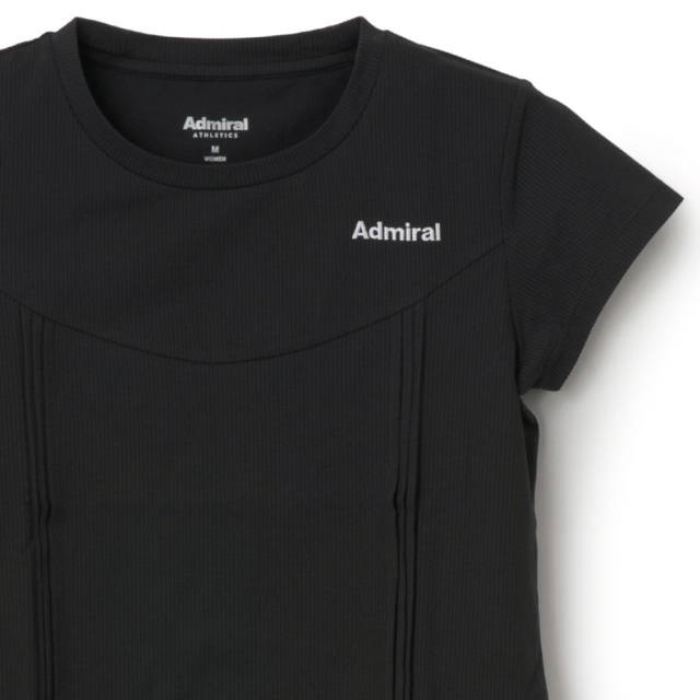 ADMIRAL ピケサッカーピンタックTEE　ATLA661-10 レディス　2026FW
