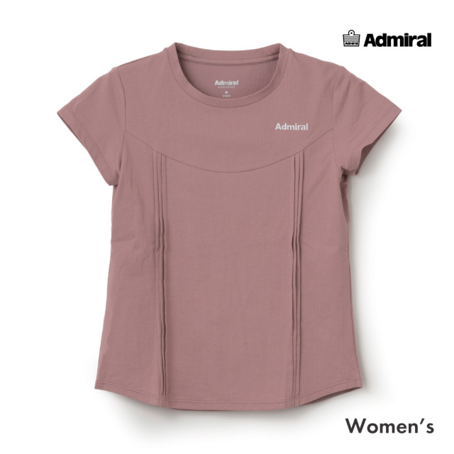 ADMIRAL ピケサッカーピンタックTEE　ATLA661-45 レディス　2026FW