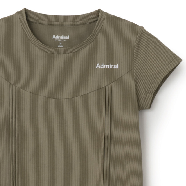 ADMIRAL ピケサッカーピンタックTEE　ATLA661-65 レディス　2026FW