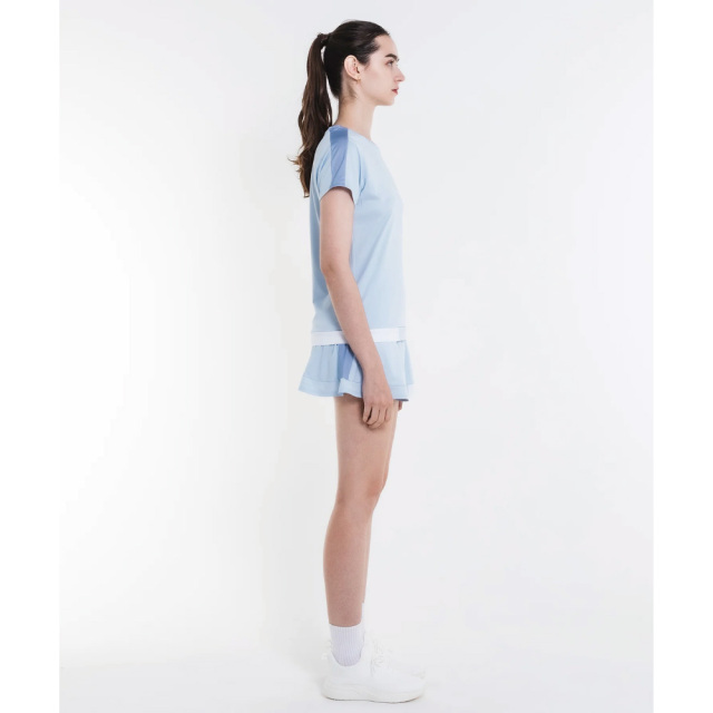 アドミラル『Admiral』 テニス・バドミントンウェア ADMIRAL メンズ アソートブロッキングTEE ATMA424-034 2024FW ブルー