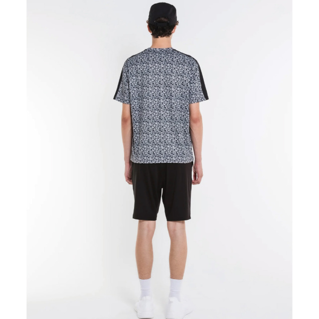 ADMIRAL メンズ ショルダーラインフラワープリント TEE ATMA606-10