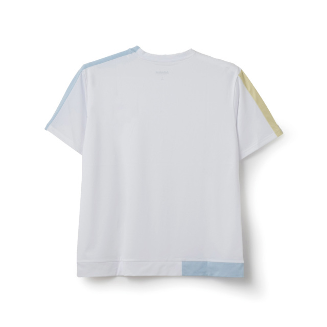 ADMIRAL　メンズ　カラーアソートブロッキングTEE 　ATMA608-00　2026SS　ホワイト