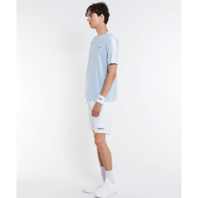 ADMIRAL　メンズ　カラーアソートブロッキングTEE 　ATMA608-39　2026SS　サックス