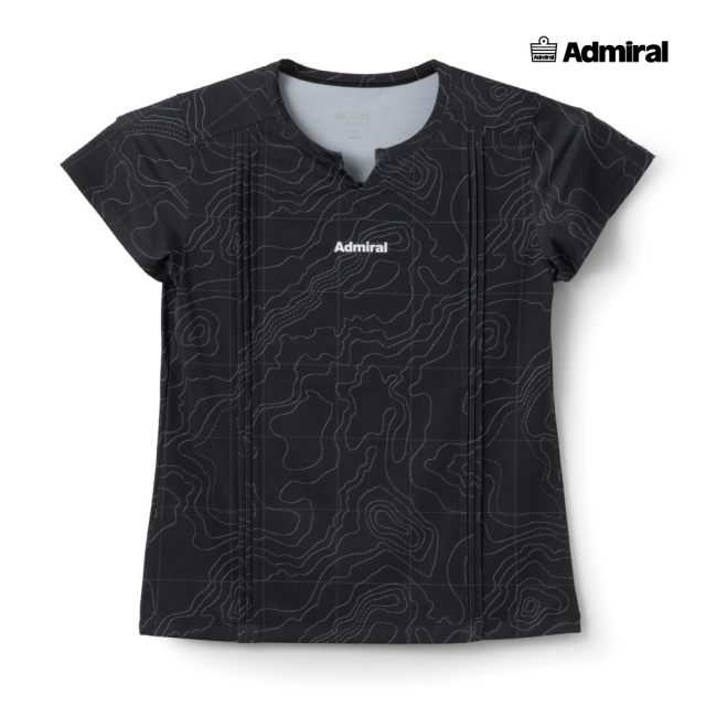 ADMIRAL　レディース　ピンタックフルグラフィックTEE　ATLA601-10