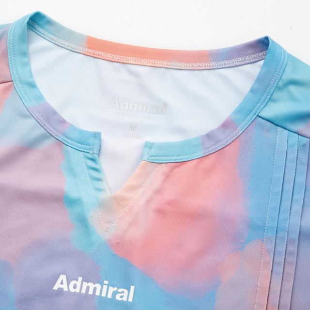 ADMIRAL　レディース　ピンタックフルグラフィックTEE　ATLA601-91