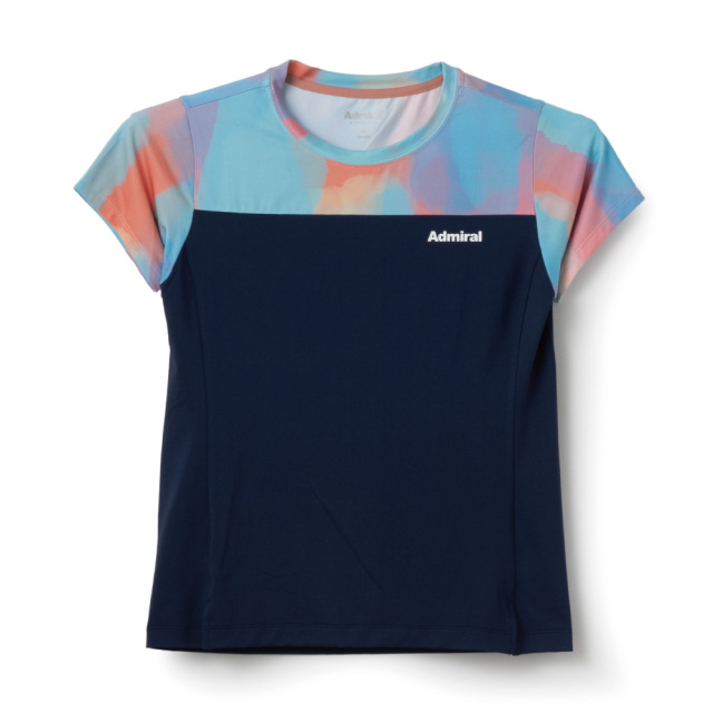 ADMIRAL　レディース　スリットヘムグラフィックTEE　ATLA602-30