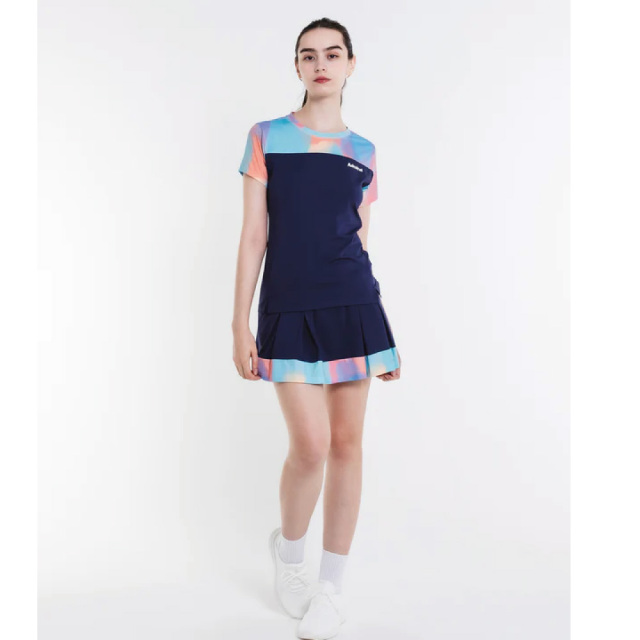 ADMIRAL　レディース　スリットヘムグラフィックTEE　ATLA602-30