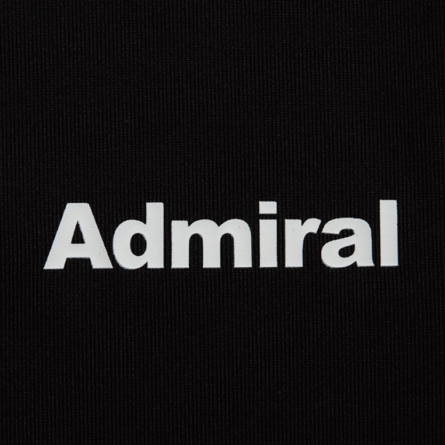 ADMIRAL　レディース　フェイクレイヤーヘムグラフィックTEE　ATLA603-10　2026SS　ブラック