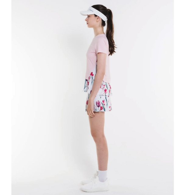 ADMIRAL　レディース　フェイクレイヤーヘムグラフィックTEE　ATLA603-48　2026SS　ピンク