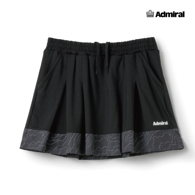 ADMIRAL　レディース　グラフィックヘムタックプリーツスコート 　ATLA605-10