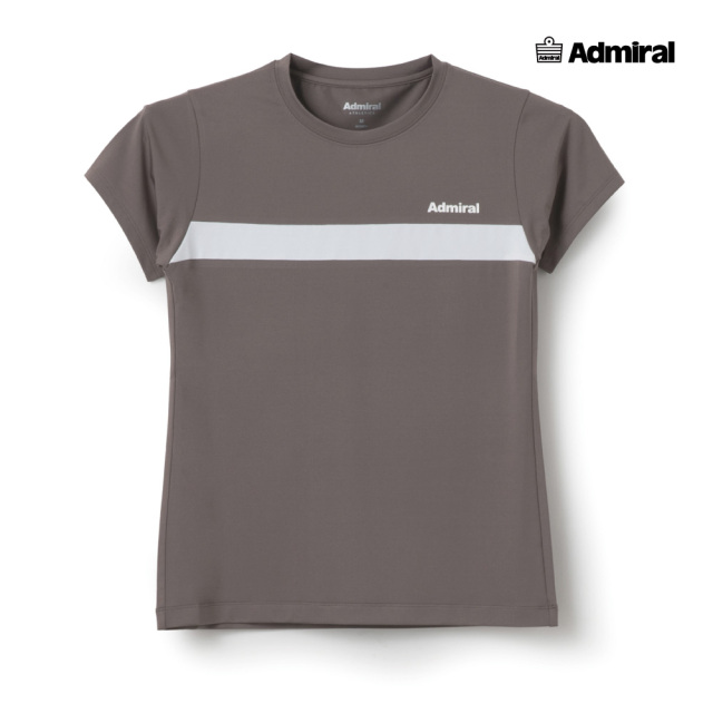 ADMIRAL レディース ナローフロントラインTEE ATLA608-25 2026SS モカ
