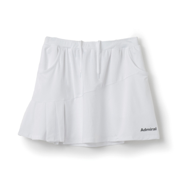 ADMIRAL レディース アシメタックプリーツスコート ATLA612-00 2026SS