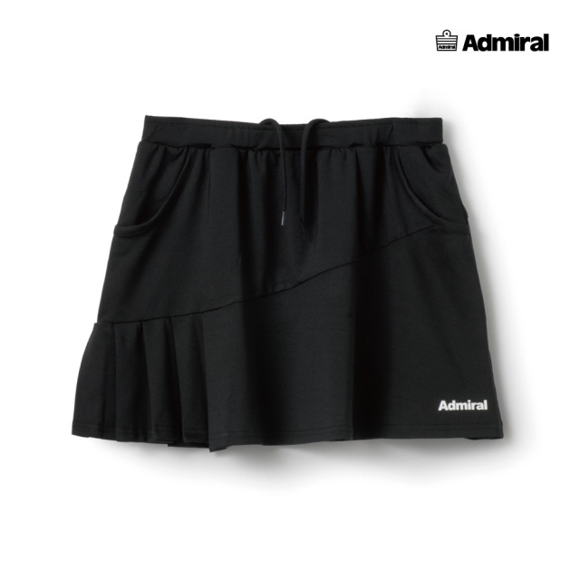 ADMIRAL　レディース　アシメタックプリーツスコート　ATLA612-10