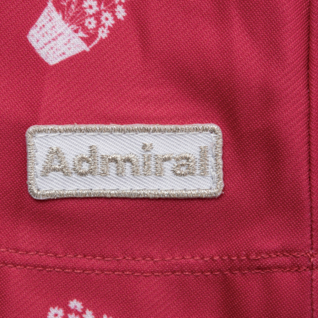 ADMIRAL　レディース　フラワーバスケットアイコンスコート　ATLA623-40　2026SS　レッド