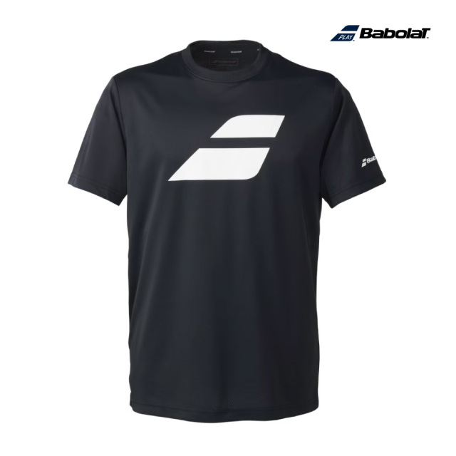 BABOLAT クラブショートスリーブTシャツ BUP5511C-bk 2025FW