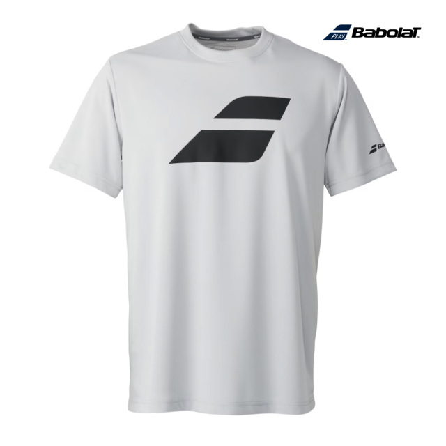 BABOLAT　クラブショートスリーブTシャツ　BUP5511C-bk　2025FW