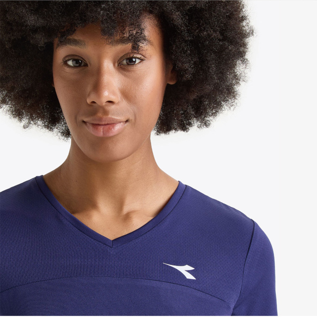 diadora レディース 【ダイアドライ/DIA DRY】吸汗速乾 ゲームシャツ W