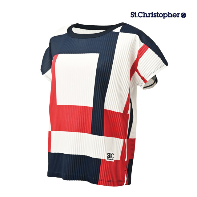 St.Christopher プリーツゲームシャツ レディース セント