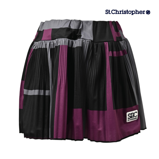St.Christopher　プリーツスコート　レディース　セントクリストファー　STC-BFW6042-GY　2026FW