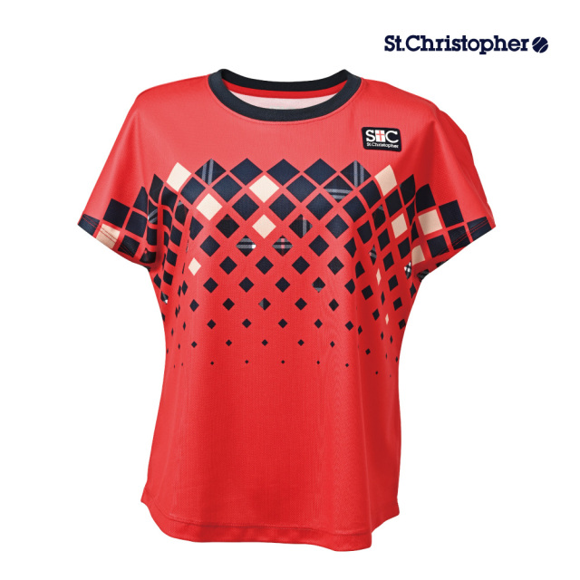St.Christopher　ゲームシャツ　レディース　セントクリストファー　STC-BFW6011-RD　2026FW