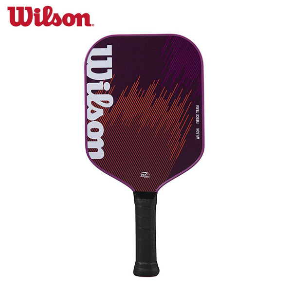 ウィルソン FIERCE TEAM ピックルボール パド パドル パープル WR161011U2 Wilson PICKLEBALL ラケット フィアース チーム 13mm