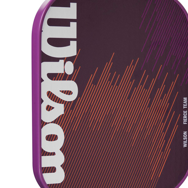 ウィルソン FIERCE TEAM ピックルボール パド パドル パープル