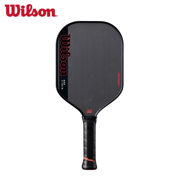 ウィルソン ピックルボールパドル BLAZE SF TOUR 16 2 26SS BLACK/RED WR205311U2