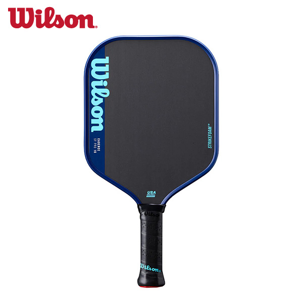 ウィルソン ピックルボールパドル CADENCE SF PRO 16 2 26SS Black/Blue WR205911U2