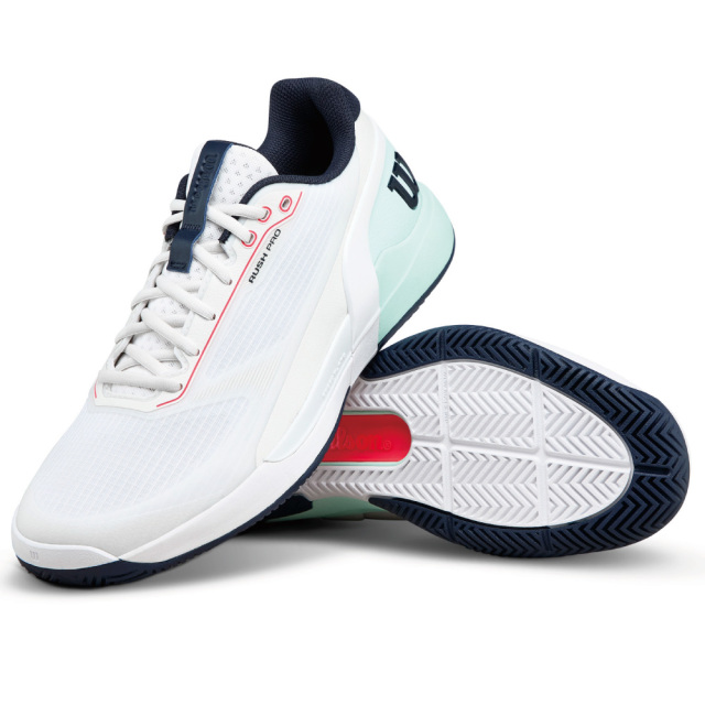 WILSON ラッシュプロ5.0 WRS338500 RUSH PRO5.0 ウィルソン White×Bay