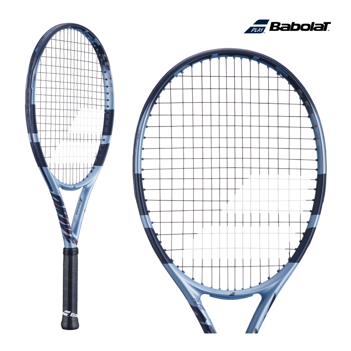 Babolat　ピュアドライブ ジュニア25　 140532　 2025SS　メタリックブルー
