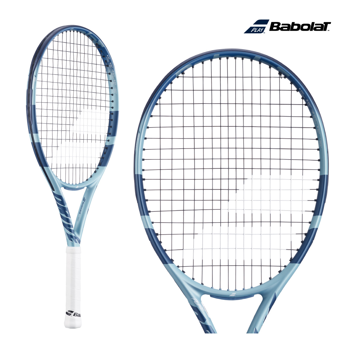 Babolat　ピュアドライブ ジュニア25　 140533　 2025SS　ライトブルー