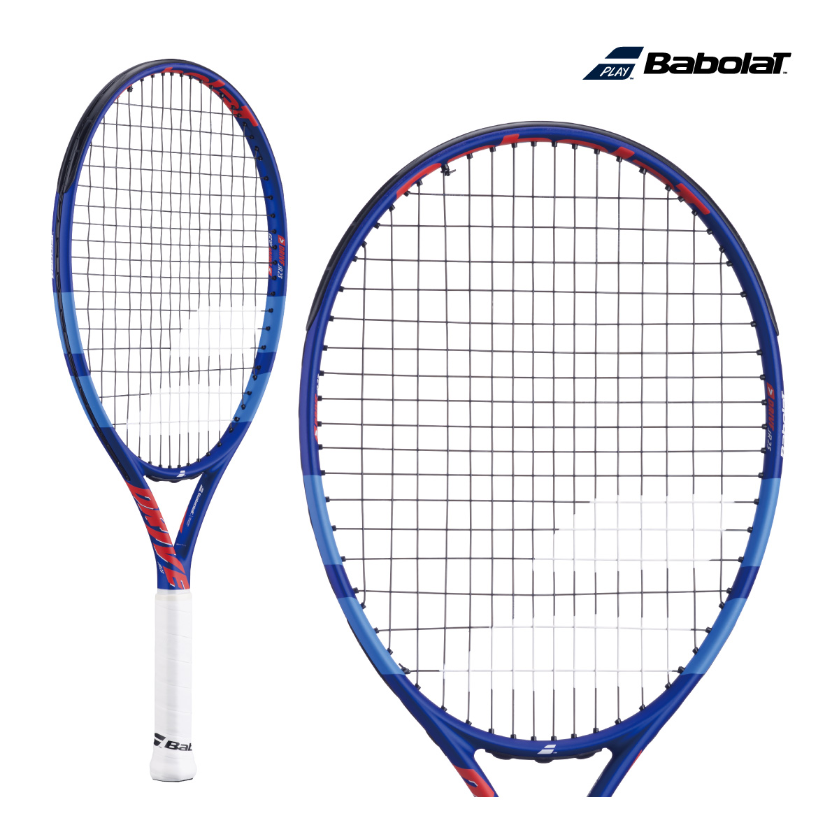 Babolat　ピュアドライブ ジュニア23　 140512　 2025SS　ブルー×レッド