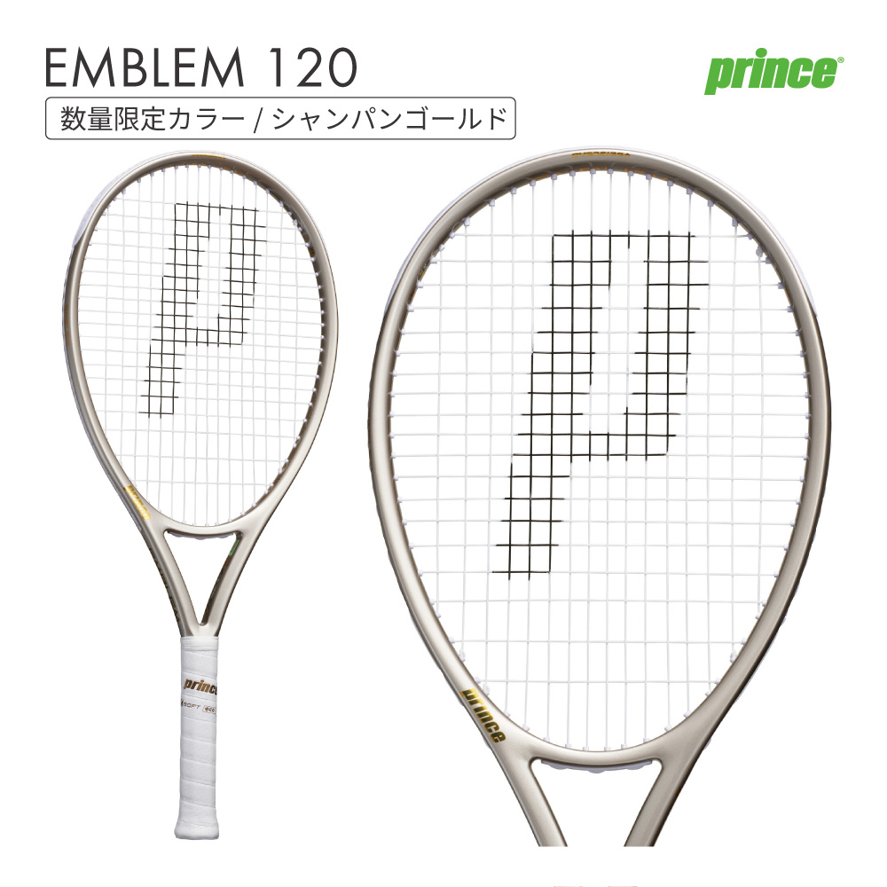 数量限定] PRINCE エンブレム 120 7TJ288 2026FW シャンパンゴールド