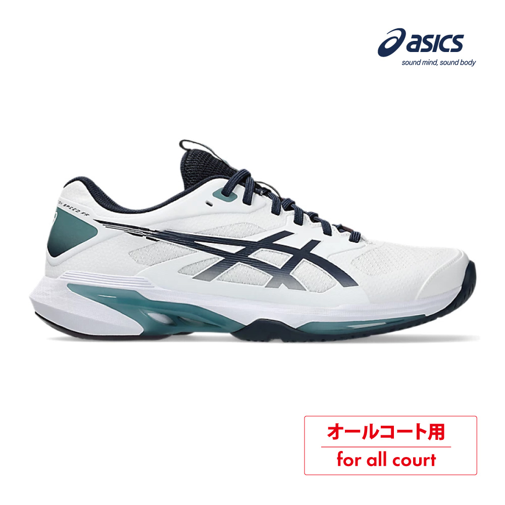 SOLUTION SPEED FF 4　WHITE/MIDNIGHT
