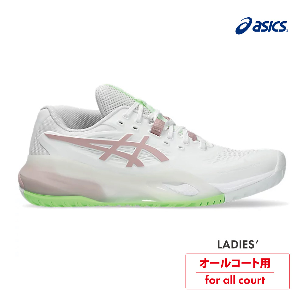 ASICS ゲルレゾリューション テン オールコート 1042A279-104 WHITE