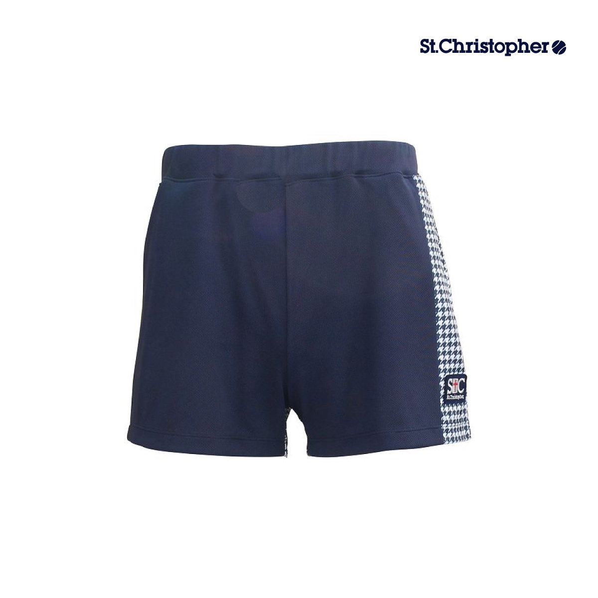 【ポスト投函対応】【SALE】St.Christopher　ピエドプルリボンゲームショートパンツ  STC-BCW6424-NVWH　2023FW　ネイビー/ホワイト　 セントクリストファー　レディース　テニス