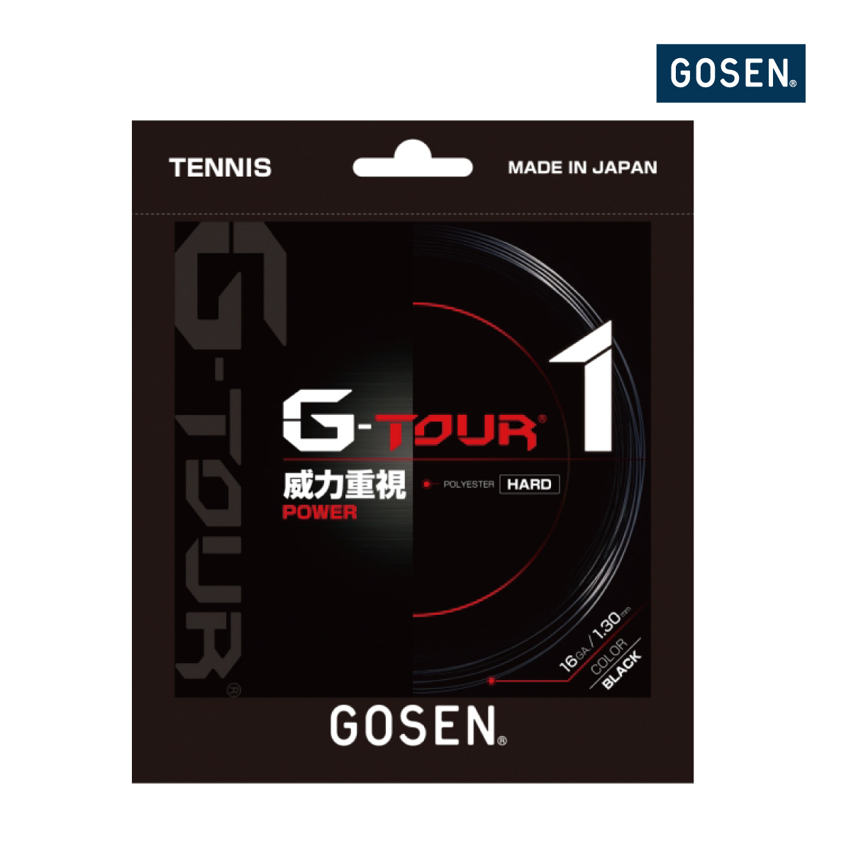 GOSEN　 G-TOUR1 16GA/16LGA　TSGT10/TSGT11　ブラック
