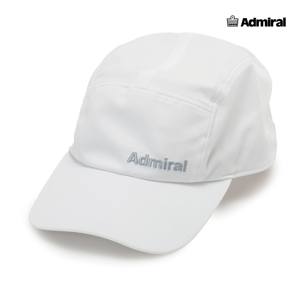 ADMIRAL　ユニセックス　ドライジェットキャップ　ATMZ601-00　2026SS　ホワイト　吸水速乾　通気性　軽量　帽子　アドミラル　UNISEX　テニス　テニス　バドミントン　ソフトテニス