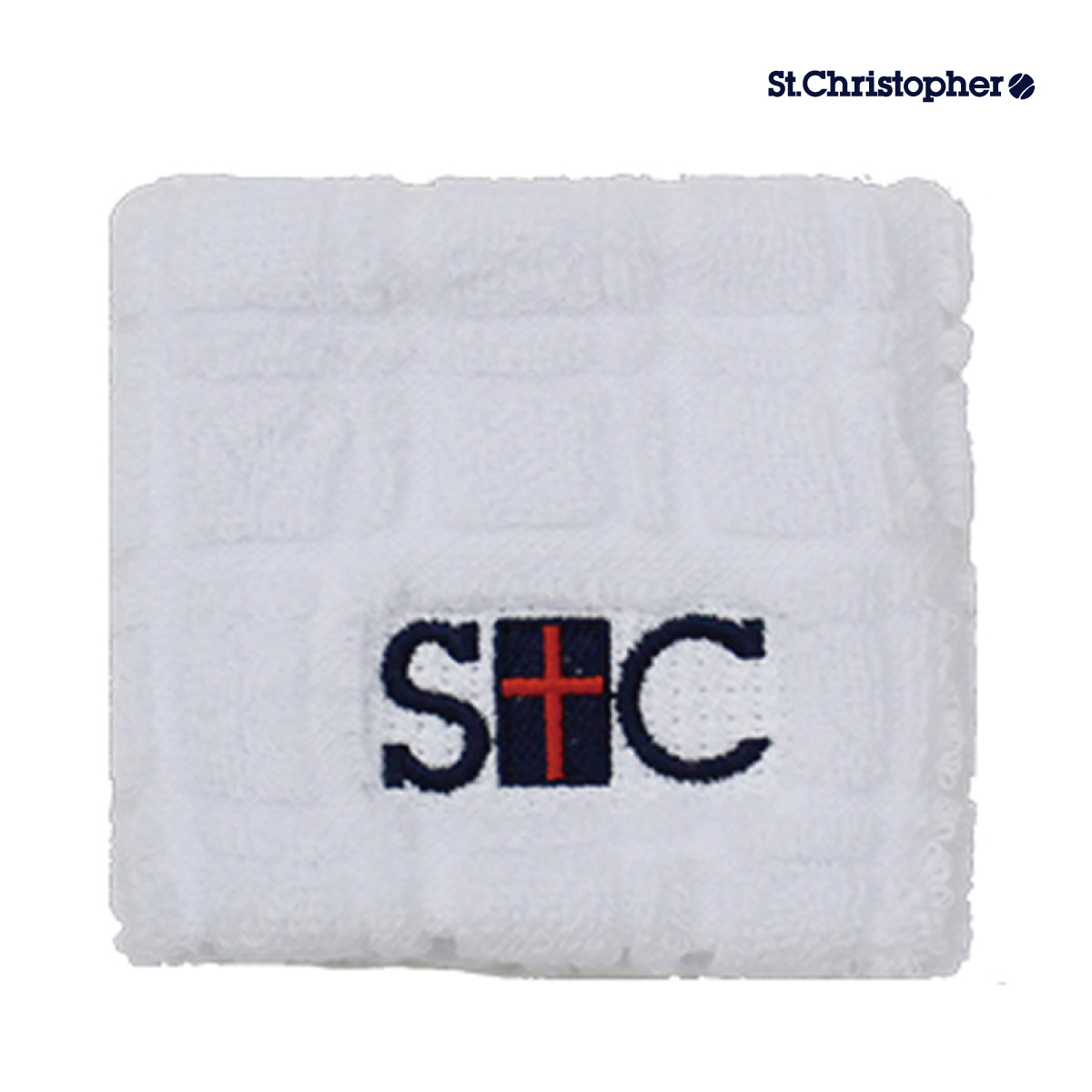 St.Christopher　チェックリストバンド ショート 　STC-BCA4606　2025SS　ホワイト(WH)