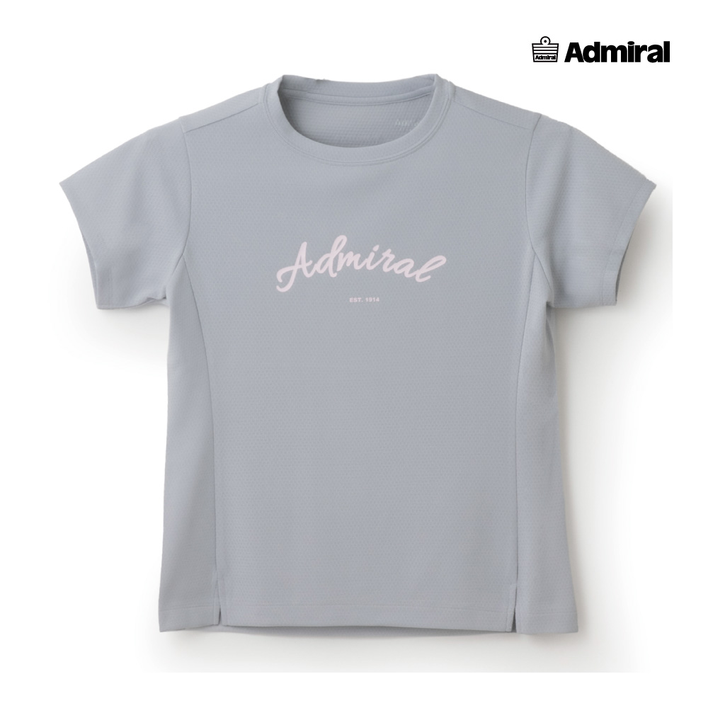 【新品未使用‼️】新作Admiral テニスウェア L ATL-L407 ADMIRAL レディース カラタッチサイドスリットTEE ATLA562-019