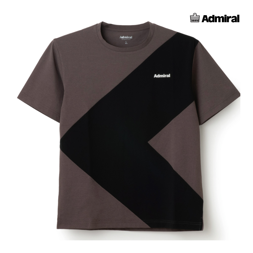 ADMIRAL メンズ アロースイッチングTEE ATMA522-022 2025FW