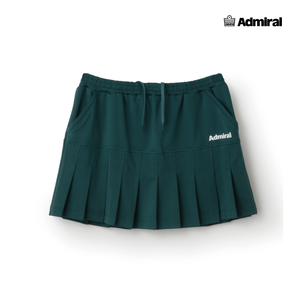 Admiral ミニマムプリーツスコート　LLサイズ　グリーン ADMIRAL レディース ミニマムプリーツスコート ATLA544-060