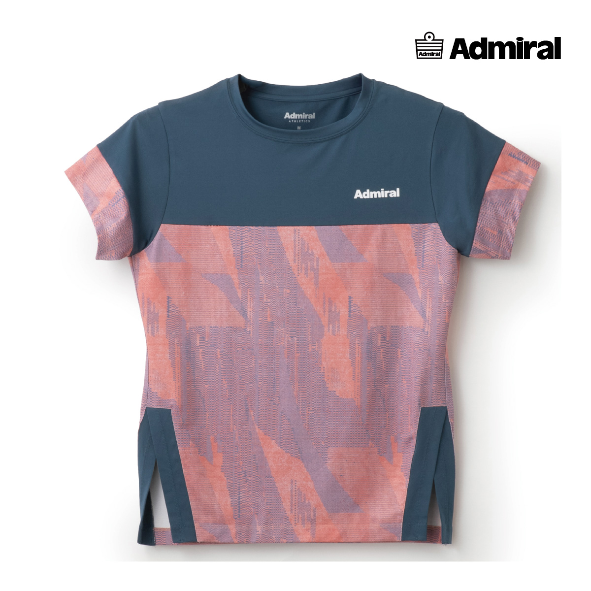 ADMIRAL　レディース　メインブロックグラフィックTEE
