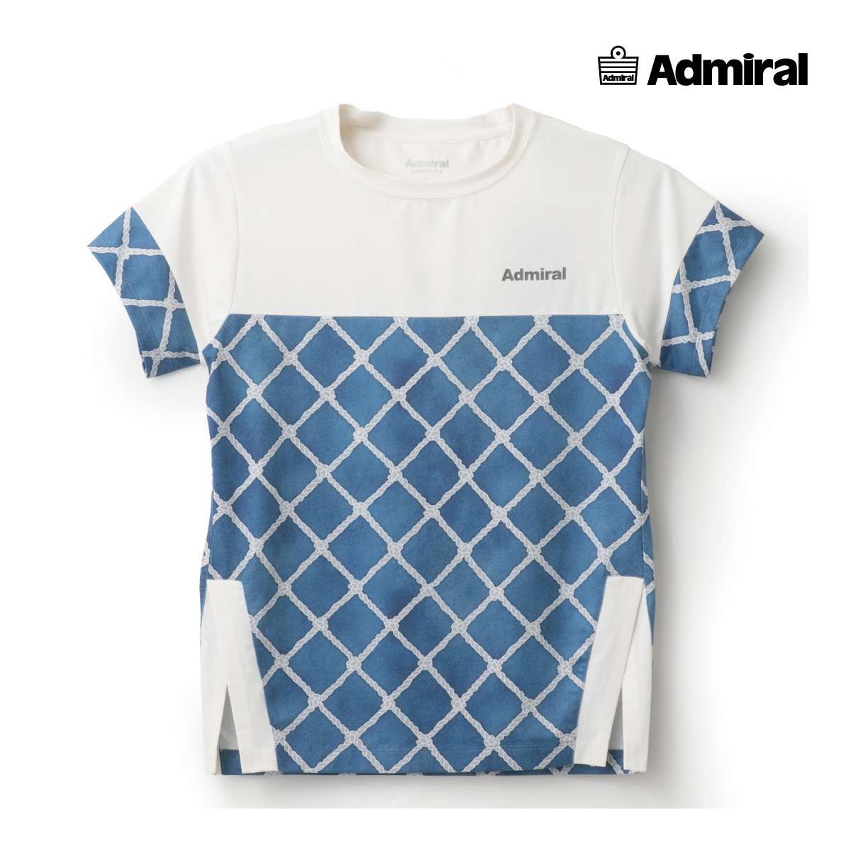 ADMIRAL　レディース　メインブロックグラフィックTEE
