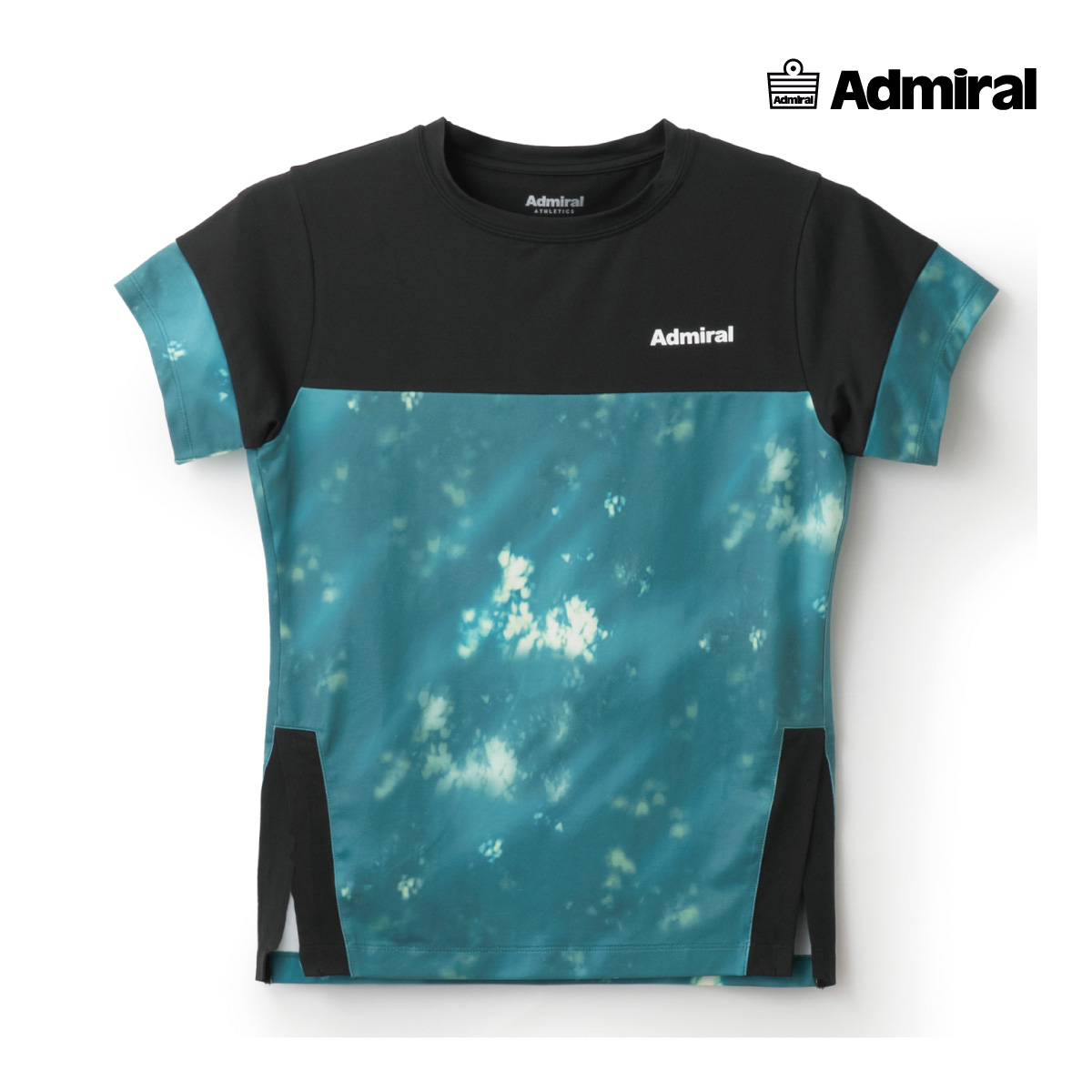 ADMIRAL　レディース　メインブロックグラフィックTEE