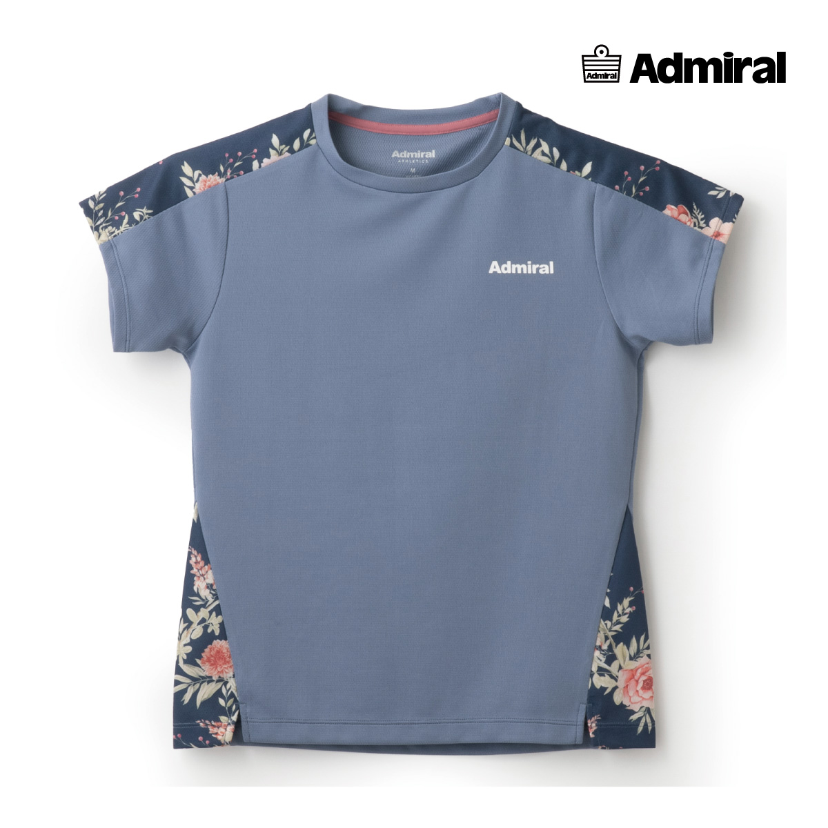 ADMIRAL　レディース　ショルダーラインフラワーTEE