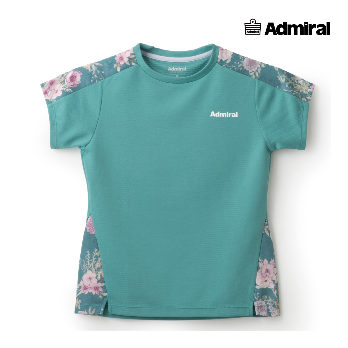ADMIRAL　レディース　ショルダーラインフラワーTEE