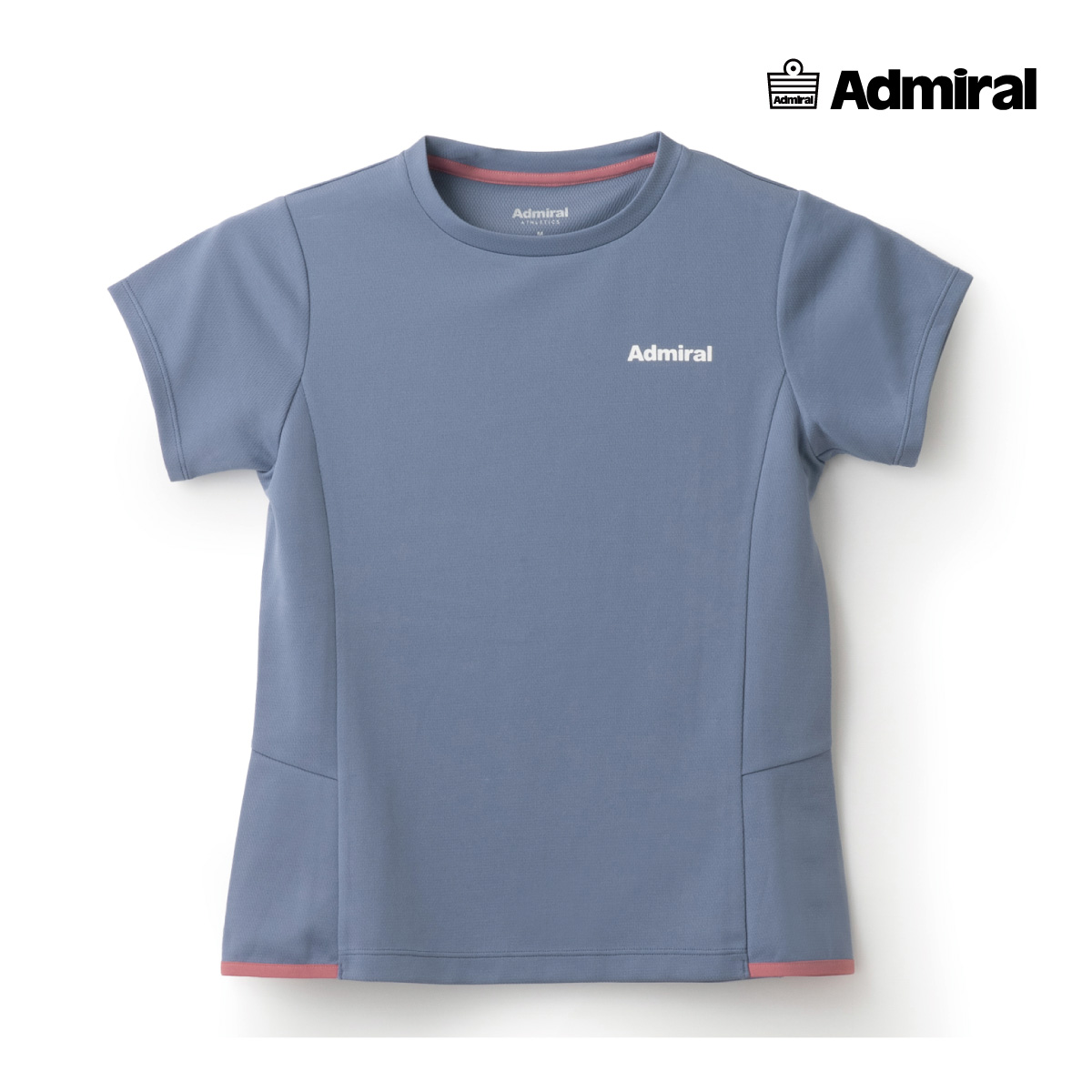 ADMIRAL　レディース　ラインバックヘムフレアTEE