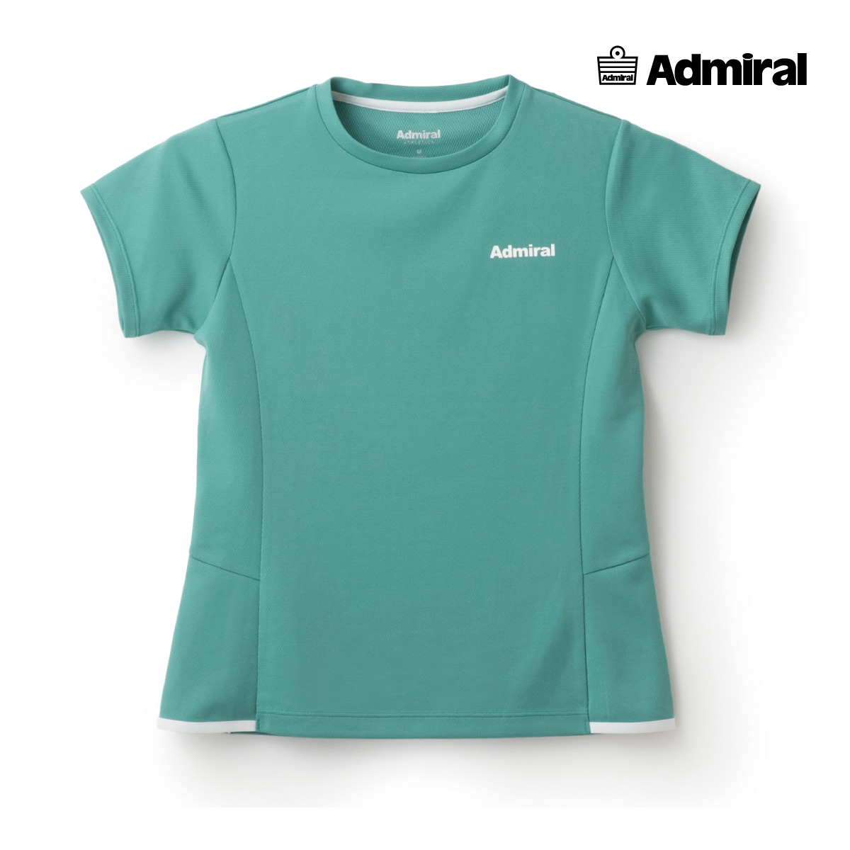 ADMIRAL　レディース　ラインバックヘムフレアTEE